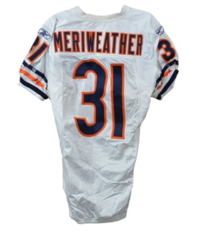 2011 Brandon Meriweather Game  Worn Chicago Bears Jersey 10/10/11 (Bears LOA)